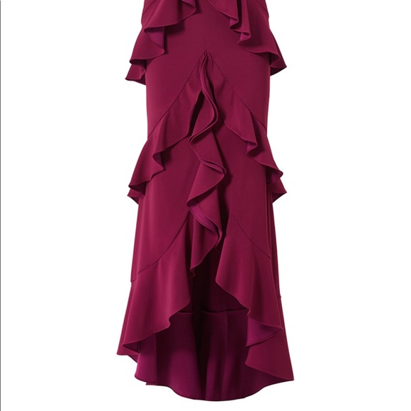 Jay Godfrey Plum June Gown - Picture 2 of 15